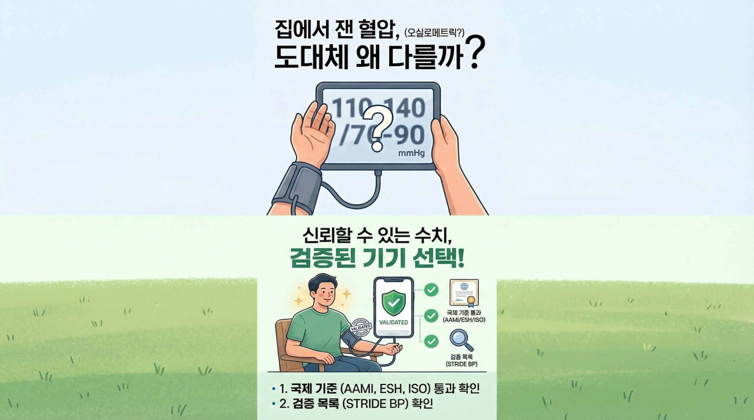 왜 혈압은 재는 때마다 다를까요? 사진